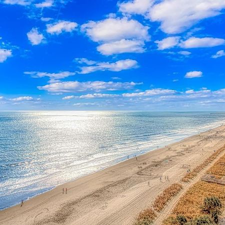 Angled Oceanfront Studio With Incredible Views! Palace Resort 1003 - Sleeps 4 Guests Myrtle Beach Eksteriør billede
