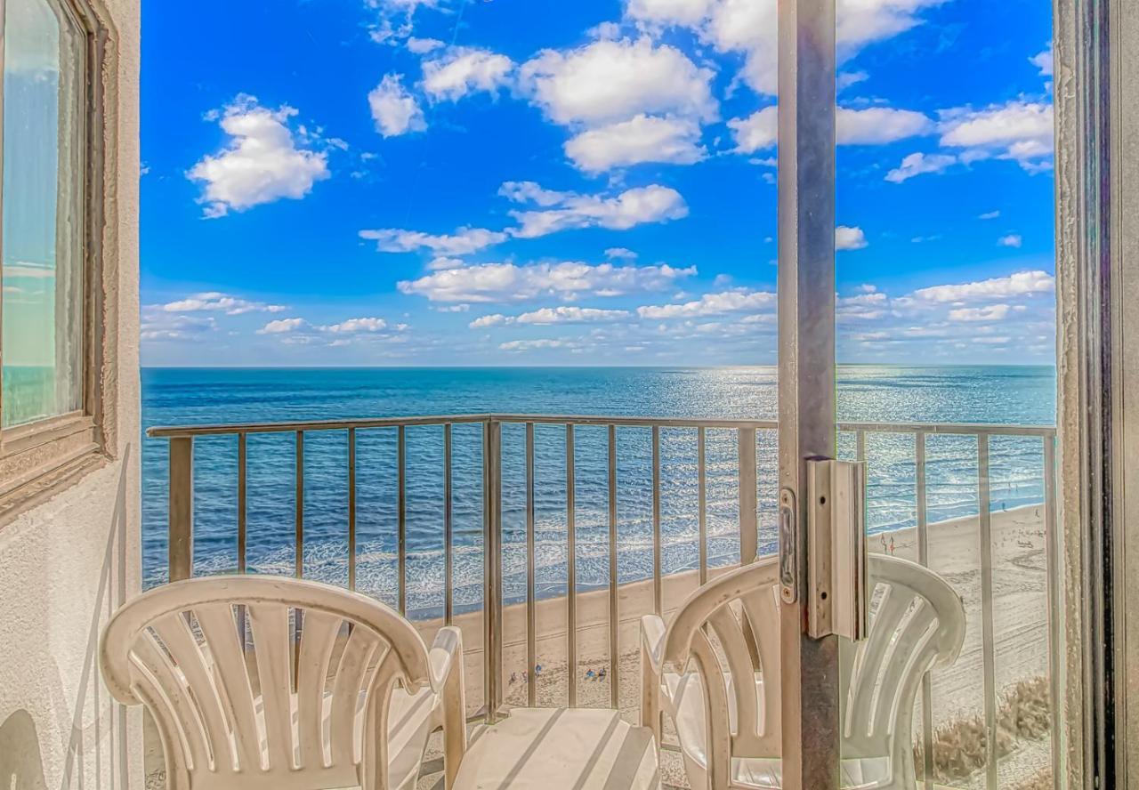 Angled Oceanfront Studio With Incredible Views! Palace Resort 1003 - Sleeps 4 Guests Myrtle Beach Eksteriør billede
