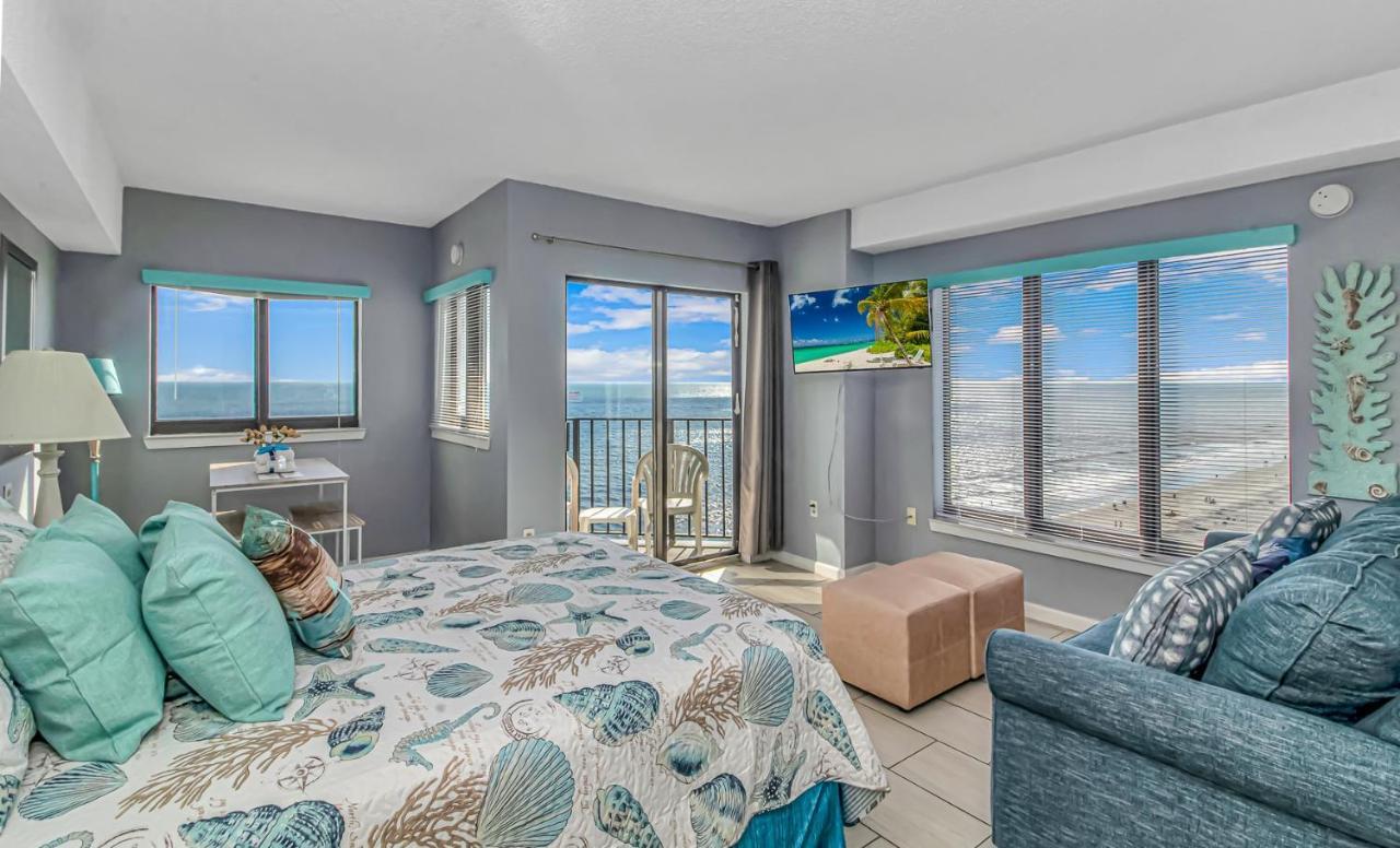 Angled Oceanfront Studio With Incredible Views! Palace Resort 1003 - Sleeps 4 Guests Myrtle Beach Eksteriør billede